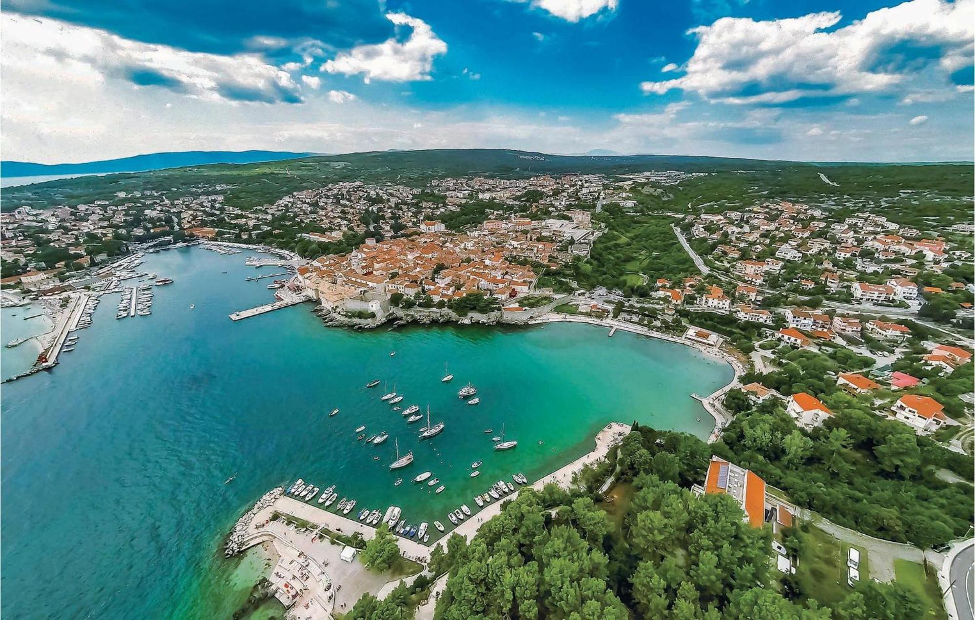 Lovely Apartment In Krk With Wifi Brzac Exteriör bild